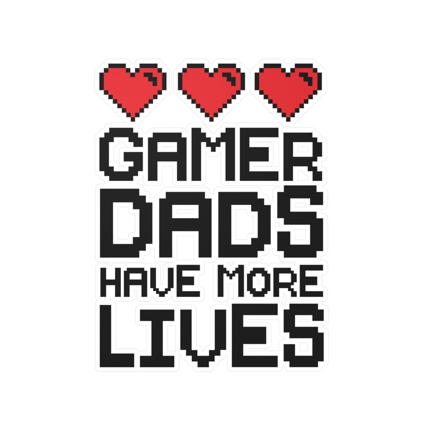 Gamer Dads Decal