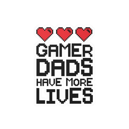 Gamer Dads Decal