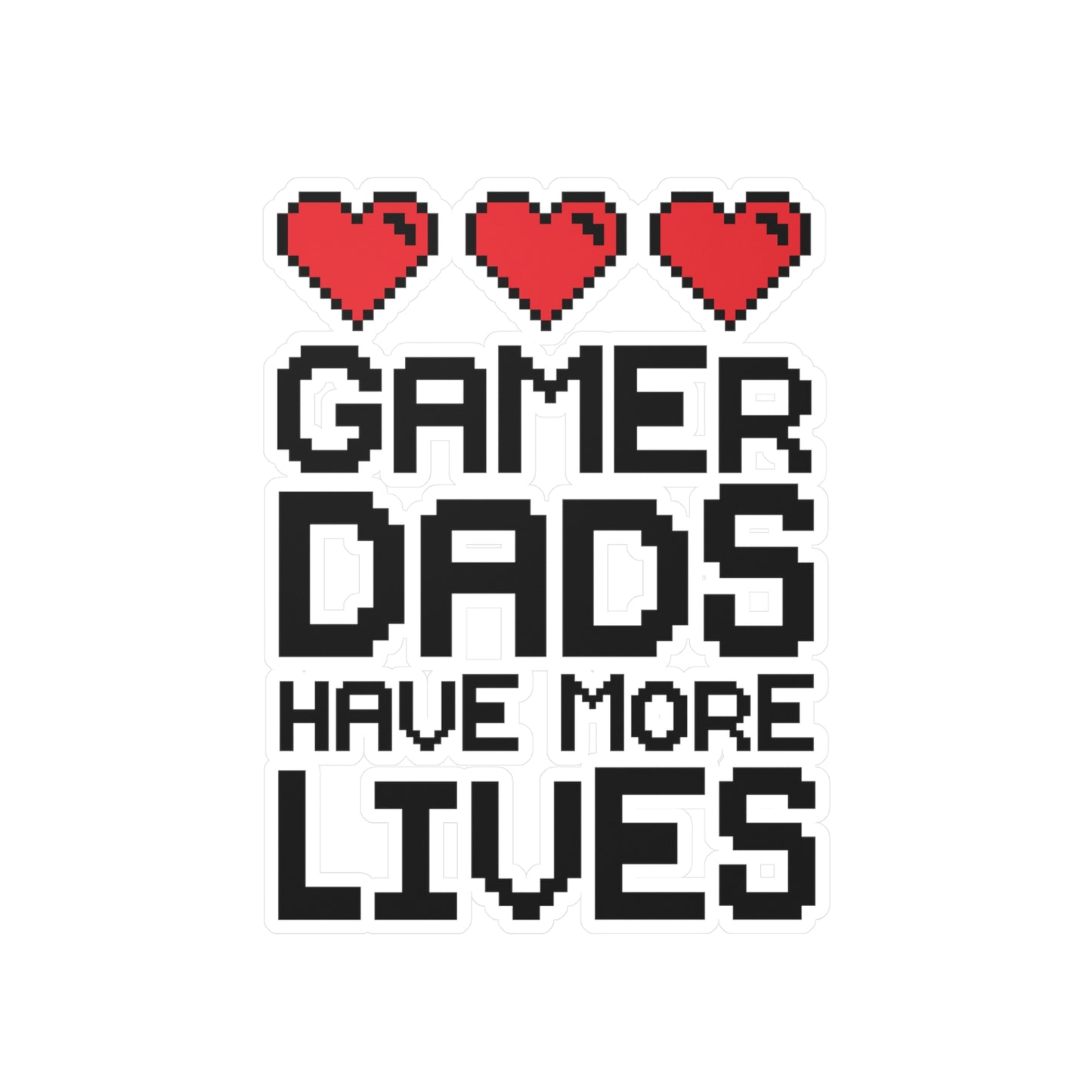 Gamer Dads Decal