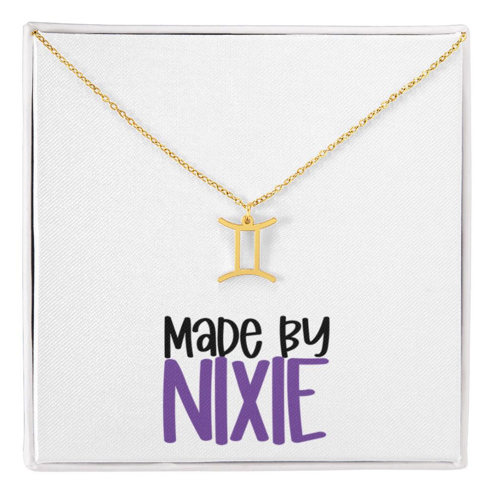 Zodiac Pendant Necklace