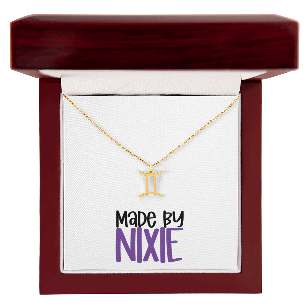Zodiac Pendant Necklace