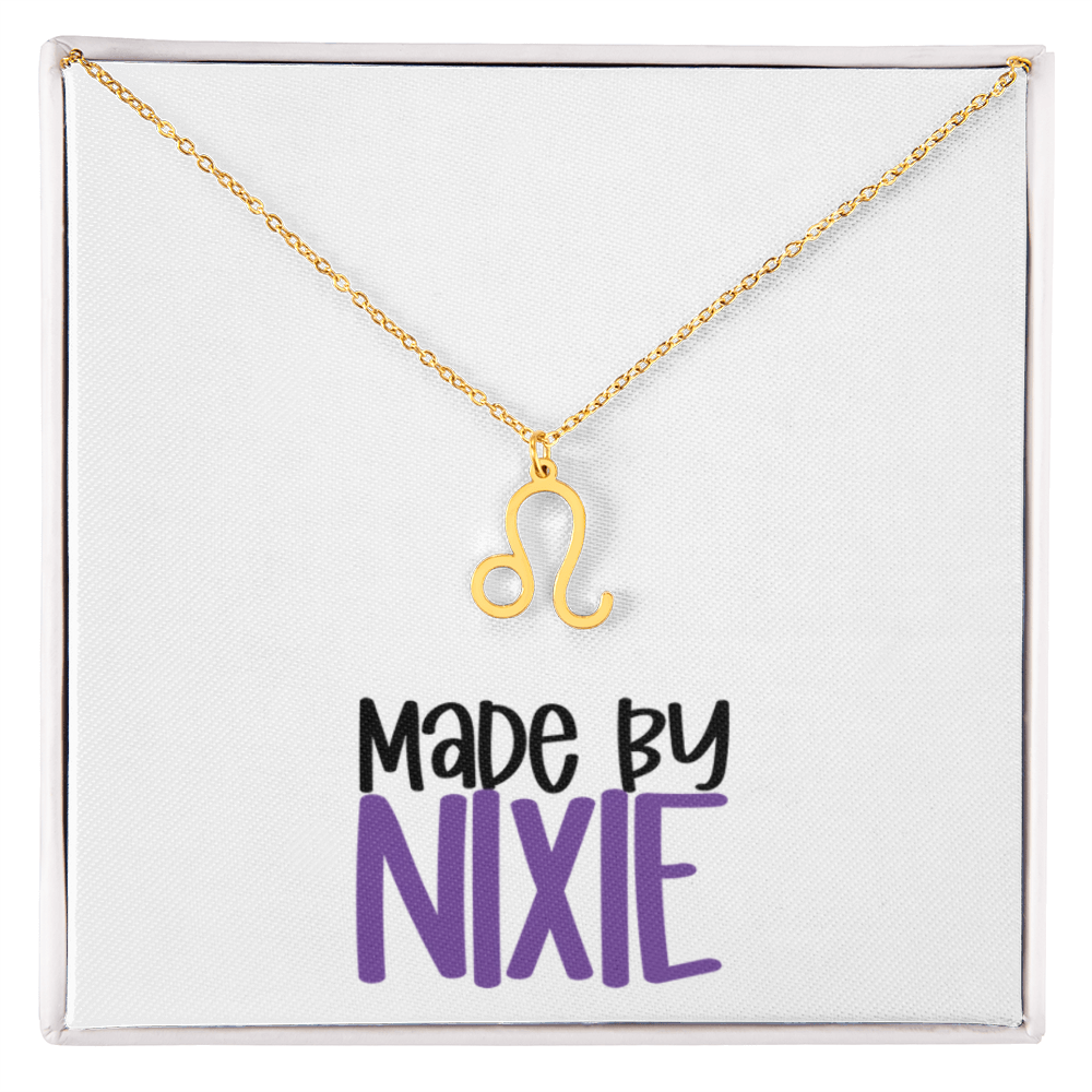 Zodiac Pendant Necklace