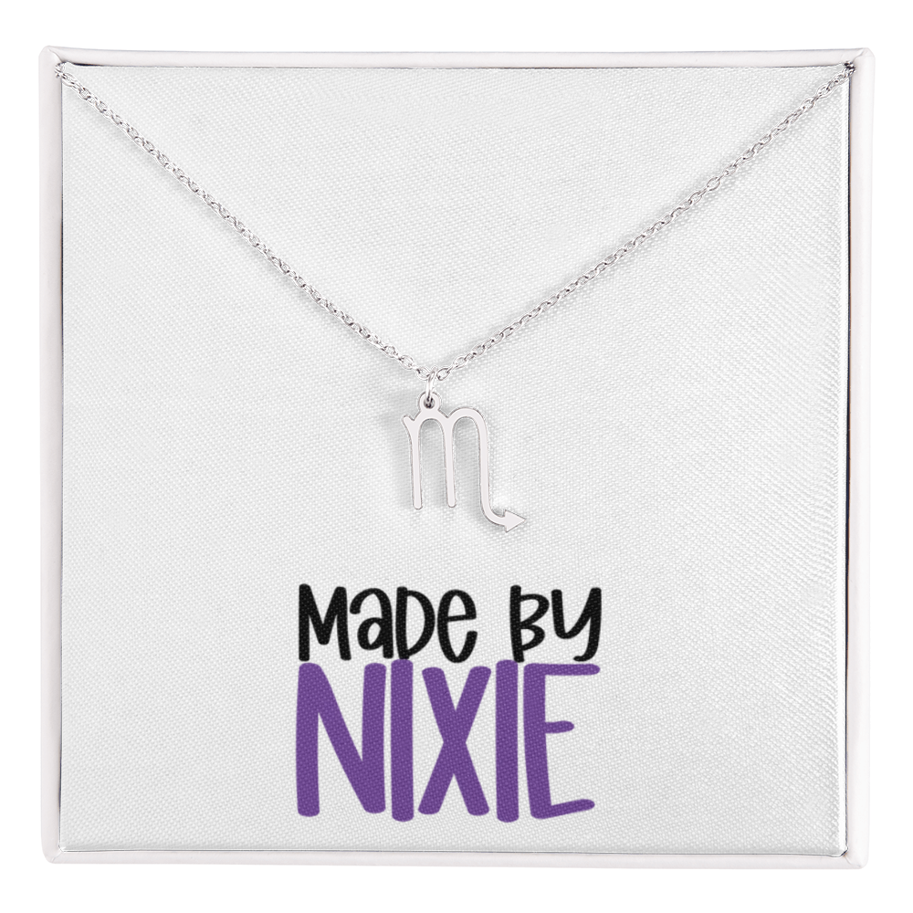 Zodiac Pendant Necklace