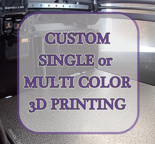Custom 3D Printing - FREE QUOTES